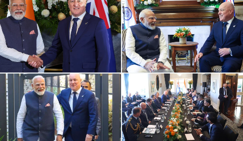 India, New Zealand Strengthen Trade, Investment Ties